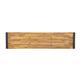Bolero Acacia Wood and Steel Industrial Benches 1600mm (2 pack)