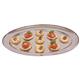 Olympia Stainless Steel Oval Serving Tray 450mm
