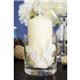 Bolsius Tall Pillar Candles Ivory 120mm (12 pack)
