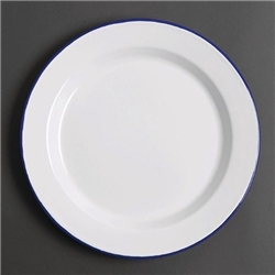 Olympia Enamel Dinner Plates 300mm (Pack of 6)