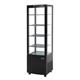Polar C-Series Energy Efficient Curved Door Display Fridge Black 235Ltr