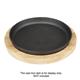 Olympia Hevea Board for Cast Iron Round Dish 254mm for GJ556
