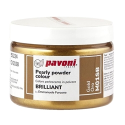 Pavoni Metallic Powder Gold 40g