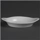 Olympia Whiteware Round Eared Dishes 156x 126mm (6 pack)
