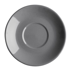 Olympia Cafe Charcoal Saucer (Fits FF997 Pack) - 131mm 5 3/10" (12 Pack)