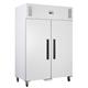 Polar G-Series Upright Double Door Fridge 1200Ltr White