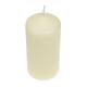 Bolsius Tall Pillar Candles Ivory 120mm (12 pack)
