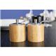 Olympia Light Wood Salt and Pepper Mill Grinder Set