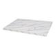 Bolero Pre-Drilled Rectangular Table Top Marble Effect 700mm