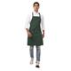 Chef Works Butchers Bib Apron Hunter Green
