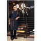 Chef Works Urban Memphis Bib Apron Indigo