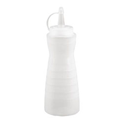 Vogue Clear Lidded Sauce Bottle