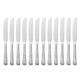 Olympia Kings Solid Handle Dessert Knife (12 pack)