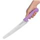 Hygiplas Serrated Pastry Knife Purple 25.4cm