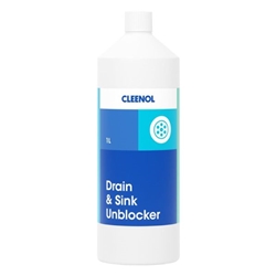 Cleenol Drain & Sink Unblocker 1Ltr (6 pack)