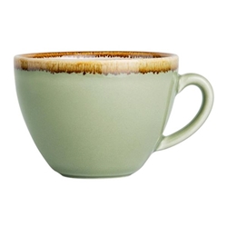 Olympia Kiln Cappuccino Cups Moss 230ml (Pack of 6)
