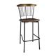 Bolero Scandi High Stools Black (2 pack)