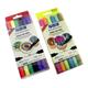 PME Brush & Fine Pen Set - Bright (6 pack)