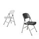 Bolero Foldaway Utility Chairs White (2 pack)