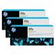 HP 771C Yellow Designjet Ink Cartridge (Pack of 3) B6Y34A