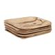 Fiesta Compostable Palm Leaf Plates Square 200mm (100 pack)