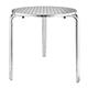 Bolero Round Stainless Steel Bistro Table 700mm