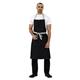 Southside Bib Apron Denim Black