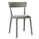 Bolero Mila Café Chairs Moss Grey (2 pack)