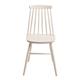Fameg Farmhouse Angled Side Chairs White (2 pack)