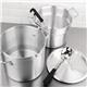 Vogue Aluminium Double Boiler Pan With Lid 28cm