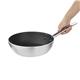 Vogue Aluminium Non-Stick Induction Flared Sauté Pan 24cm