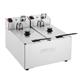 Buffalo Twin Tank Twin Basket 2x3Ltr Countertop Fryer 2x2kW