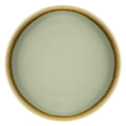 Olympia Kiln Moss Round Coupe Plates 180mm (6 Pack)