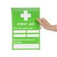 First Aiders Nearest First Aid Box Sign