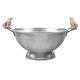 Double-Handled Aluminium Colander 18.5"