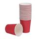 Fiesta Recyclable Single Wall Takeaway Coffee Cups Red 225ml / 8oz (50 Pack)