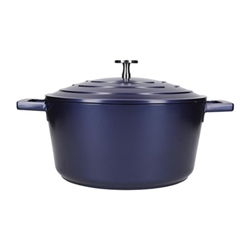 Masterclass Casserole Dish Metallic Blue 4Ltr