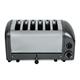 Dualit 6 Slice Vario Toaster Charcoal 60156
