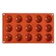 Pavoni Formaflex Silicone Half Sphere Mould 15 Cup