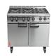 Falcon 6 Burner Dominator Plus Oven Range G3101 Propane Gas with Castors