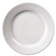 Olympia Linear Wide Rimmed Plates White 200mm (12 pack)