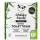 Cheeky Panda 3-Ply Toilet Tissue 5x 9 Rolls (Pack of 45) PFTOILT9X5