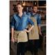 Chef Works Urban Austin Denim Bib Apron Natural