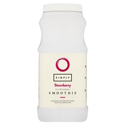 Simply Strawberry Smoothie Mix 1Ltr