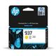 HP 937 Original Ink Cartridge Yellow 4S6W4NE