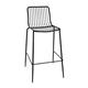Bolero Steel Wire High Stools Black (4 pack)