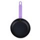 Hygiplas Aluminium Non-Stick Teflon Platinum Plus Frying Pan with Purple Handle 20cm