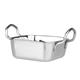 Olympia Table Presentation Square Dish Stainless Steel 115x115mm