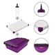 Araven Anti-Allergic Food Prep Kit Purple