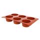 Pavoni Formaflex Silicone Muffin Mould 6 Cup
